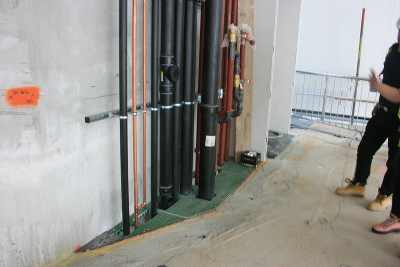 Step on Safety Riser Floors